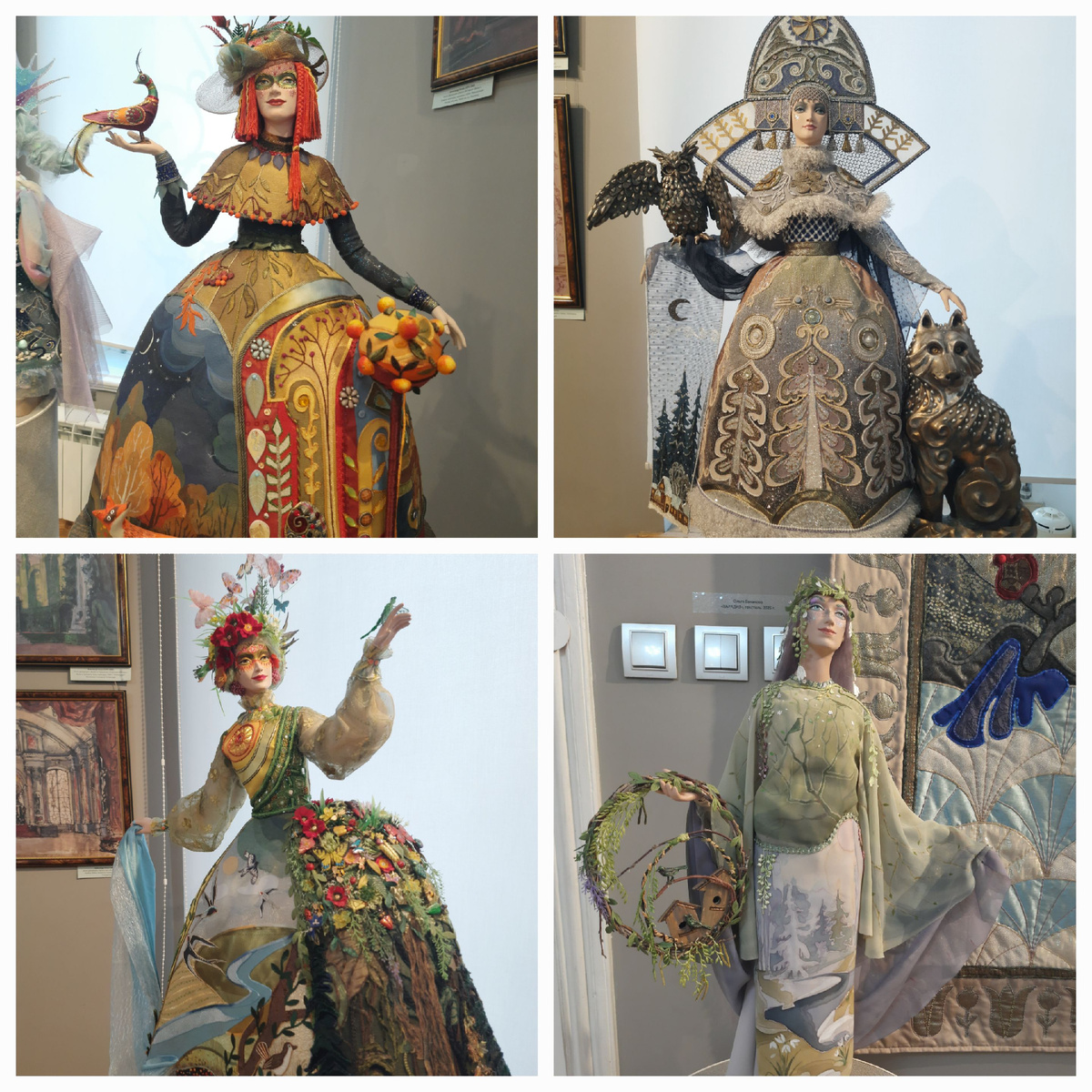 Куклы "Времена года "