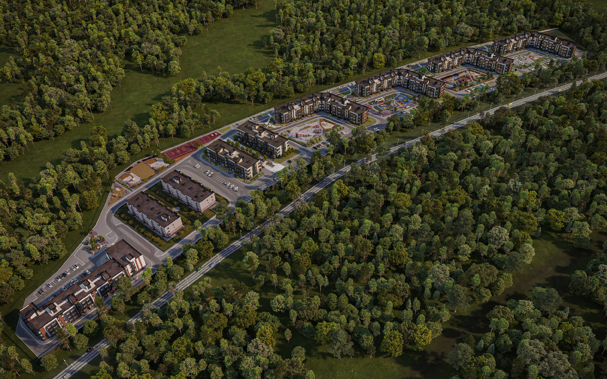 План поселка