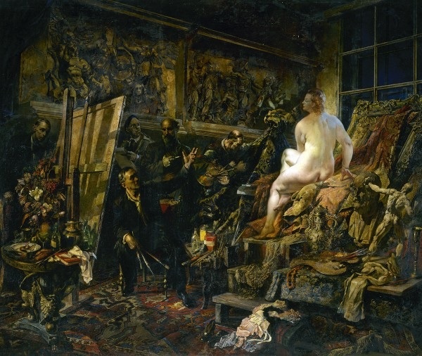 Яковлев В. Н. Спор об искусстве. 1946.