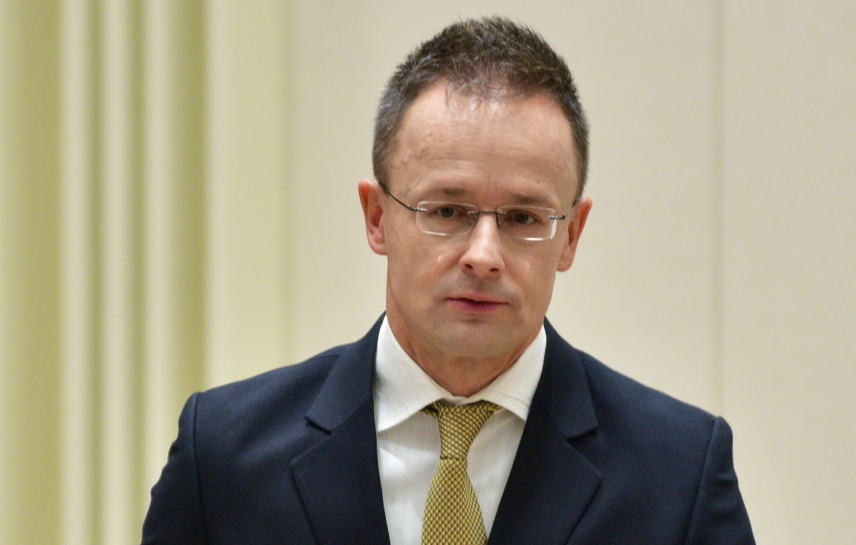    Глава МИД Венгрии Петер Сийярто  Владислав Ногай/ТАСС