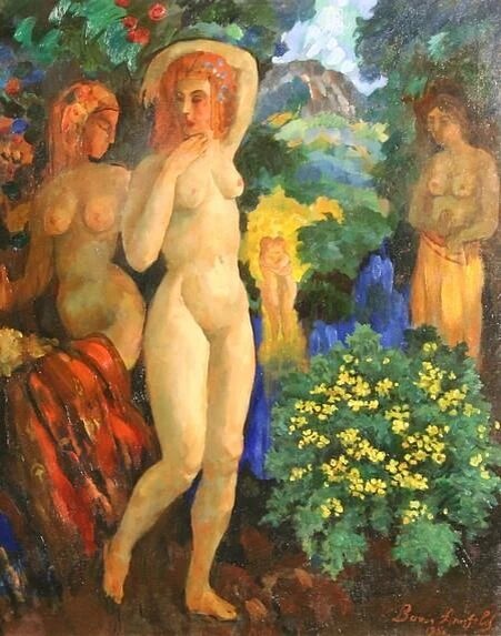 Борис Анисфельд, "Райский сад"