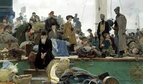 Картина Дмитрия Белюкина "Белая Россия.Исход"