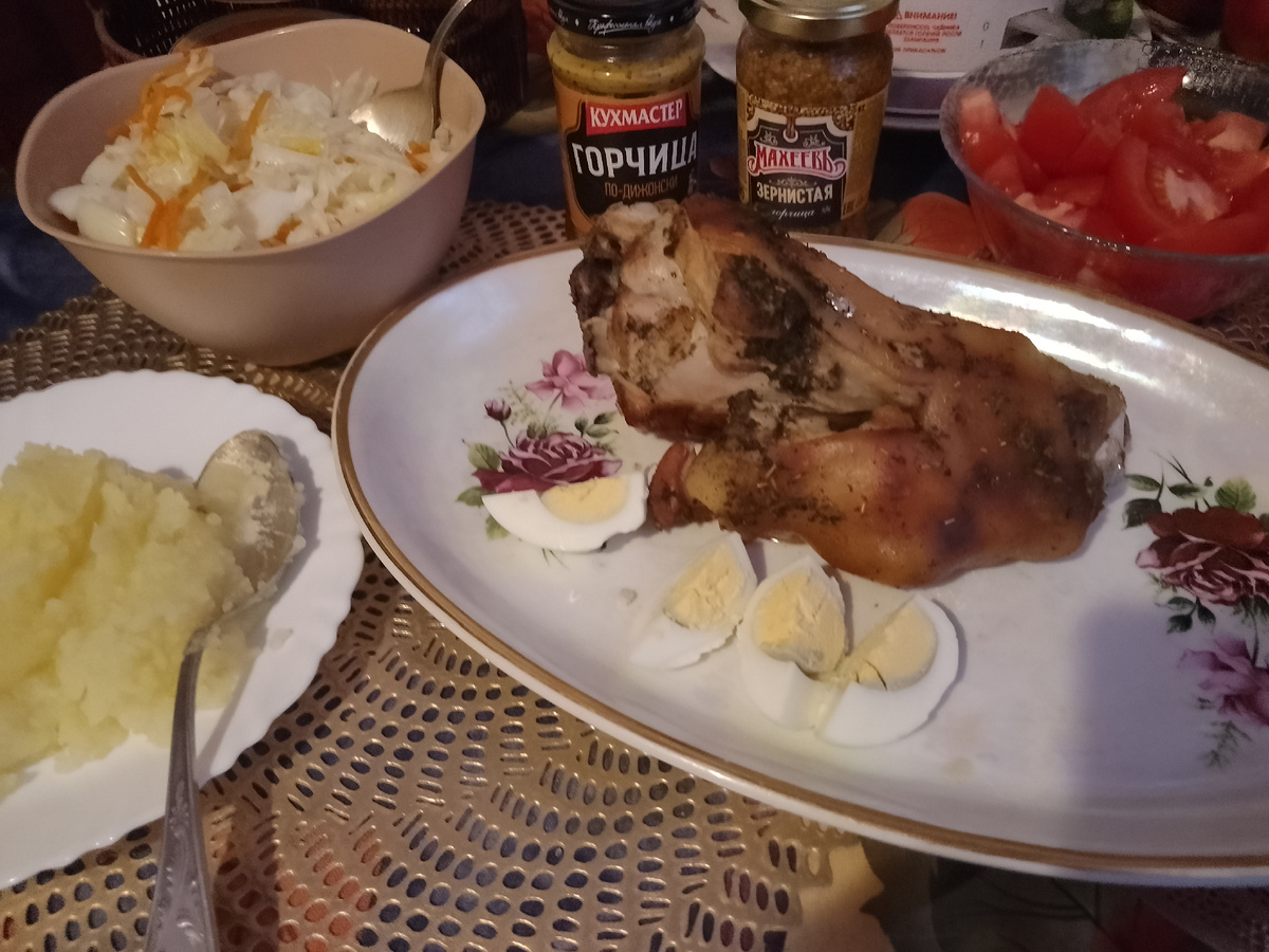 Фото автора, моя рулька