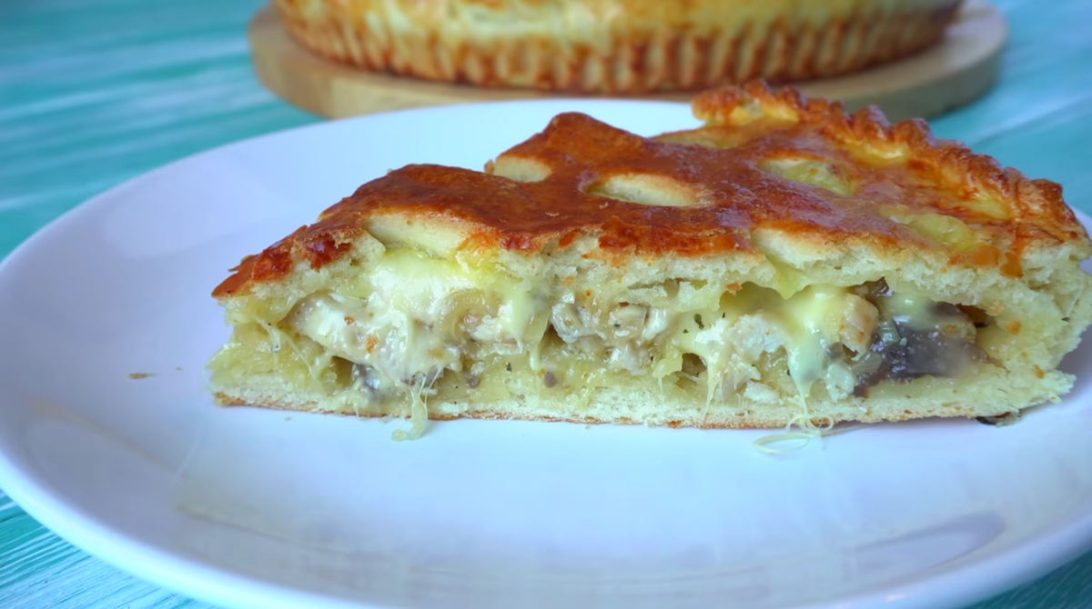 Пирог с курицей