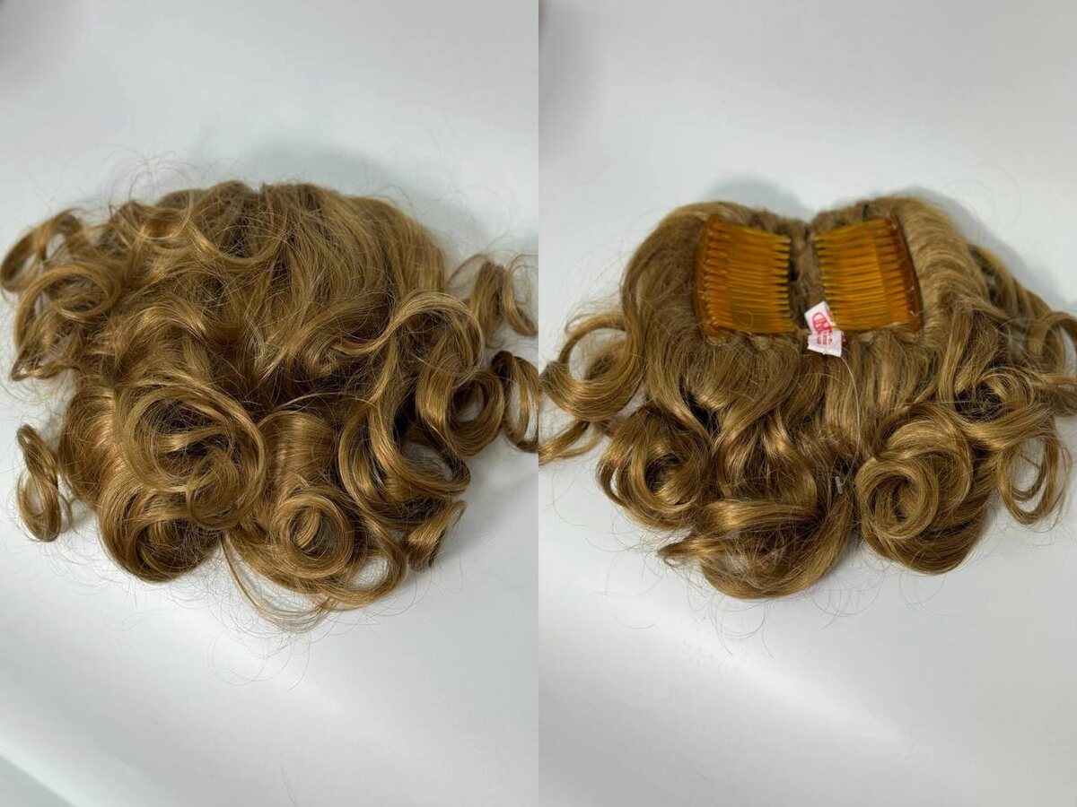 Шиньон на гребнях из искусственных волос 902