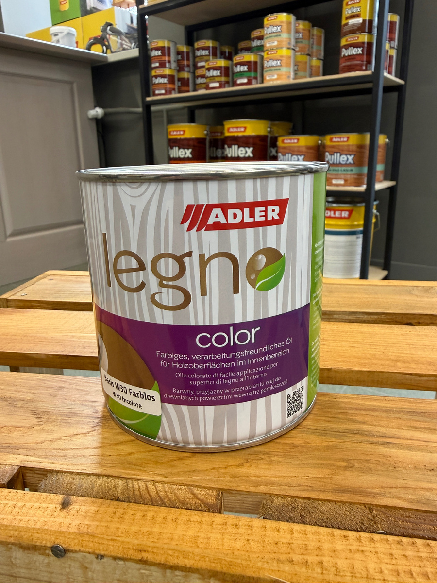 Цветное масло Adler Legno Color