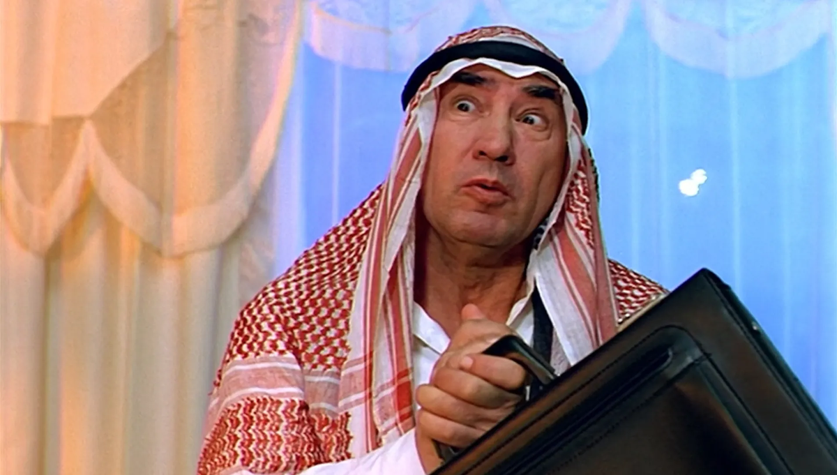 «На Дерибасовской хорошая погода, или На Брайтон-Бич опять идут дожди», к/с «Мосфильм», 1992, реж. Л. Гайдай