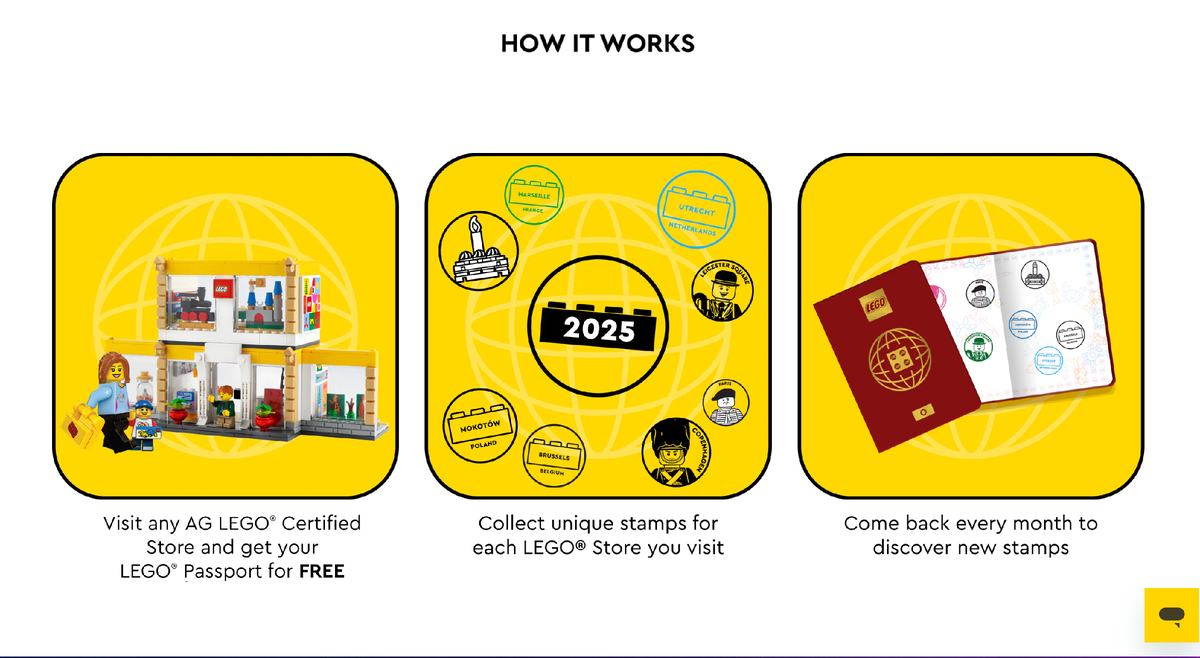 Баннер с сайта автралийского LEGO Store