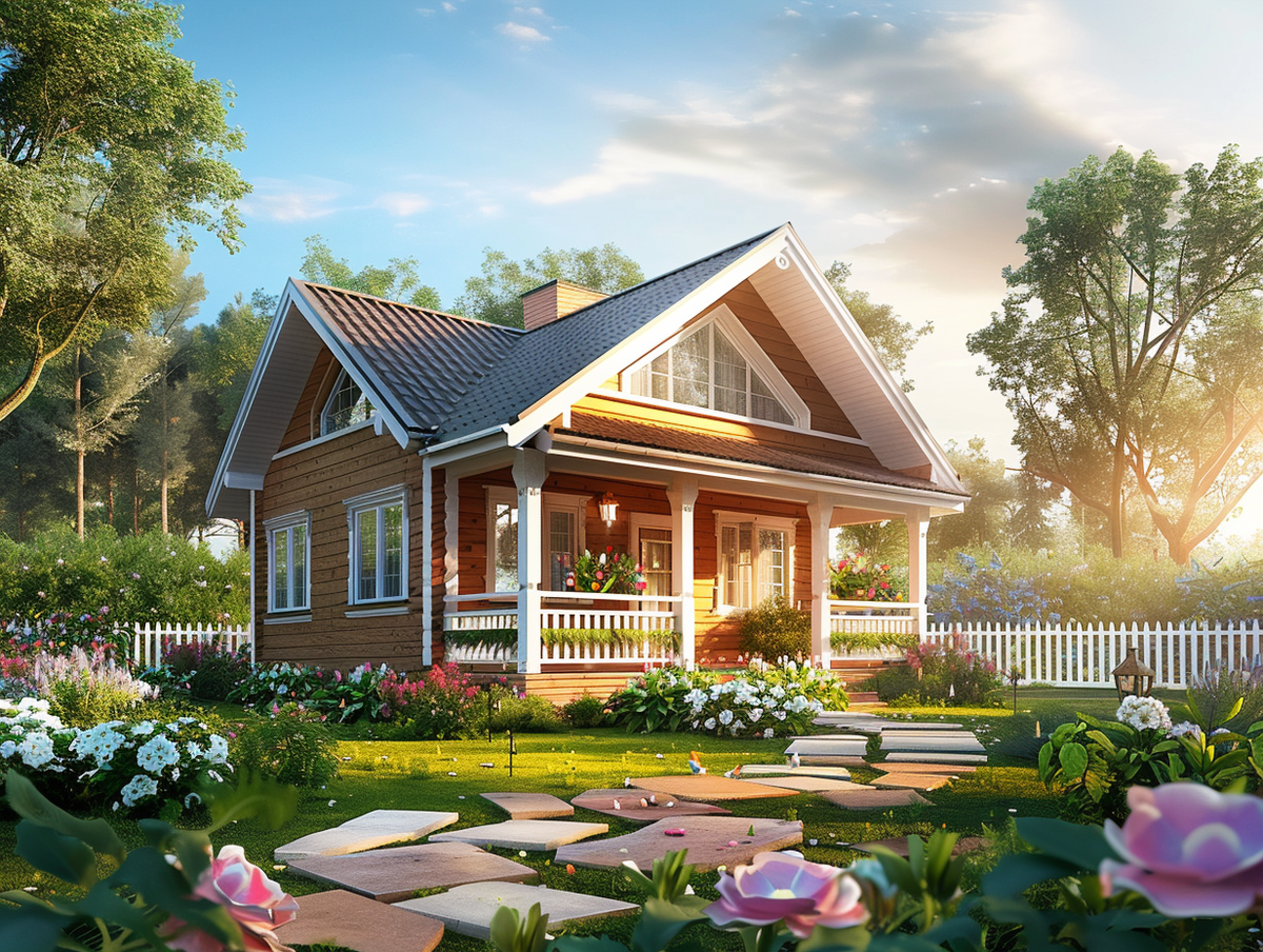 Поставим под ключ каркасно-щитовой дом на юге России