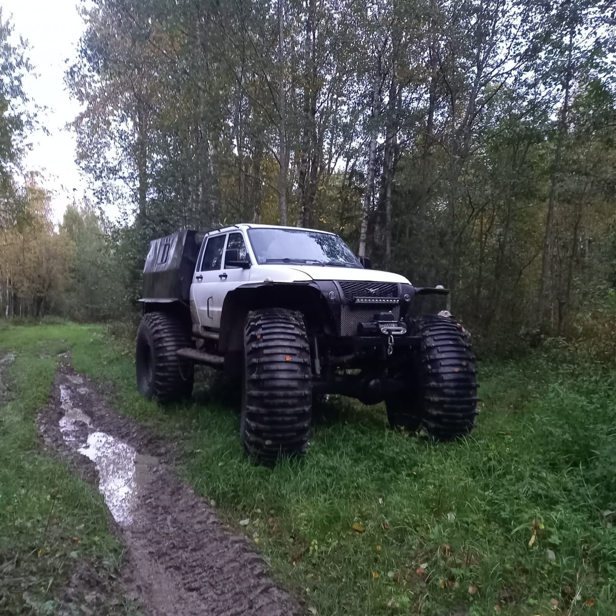 Нашему транспорту не страшны размытые тропы