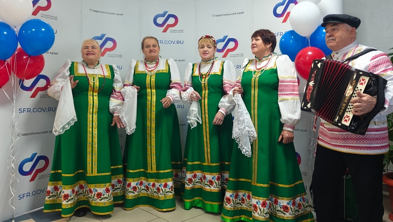    Ансамбль «Тальяночка». Фото: Ставропольское отделение СФР
