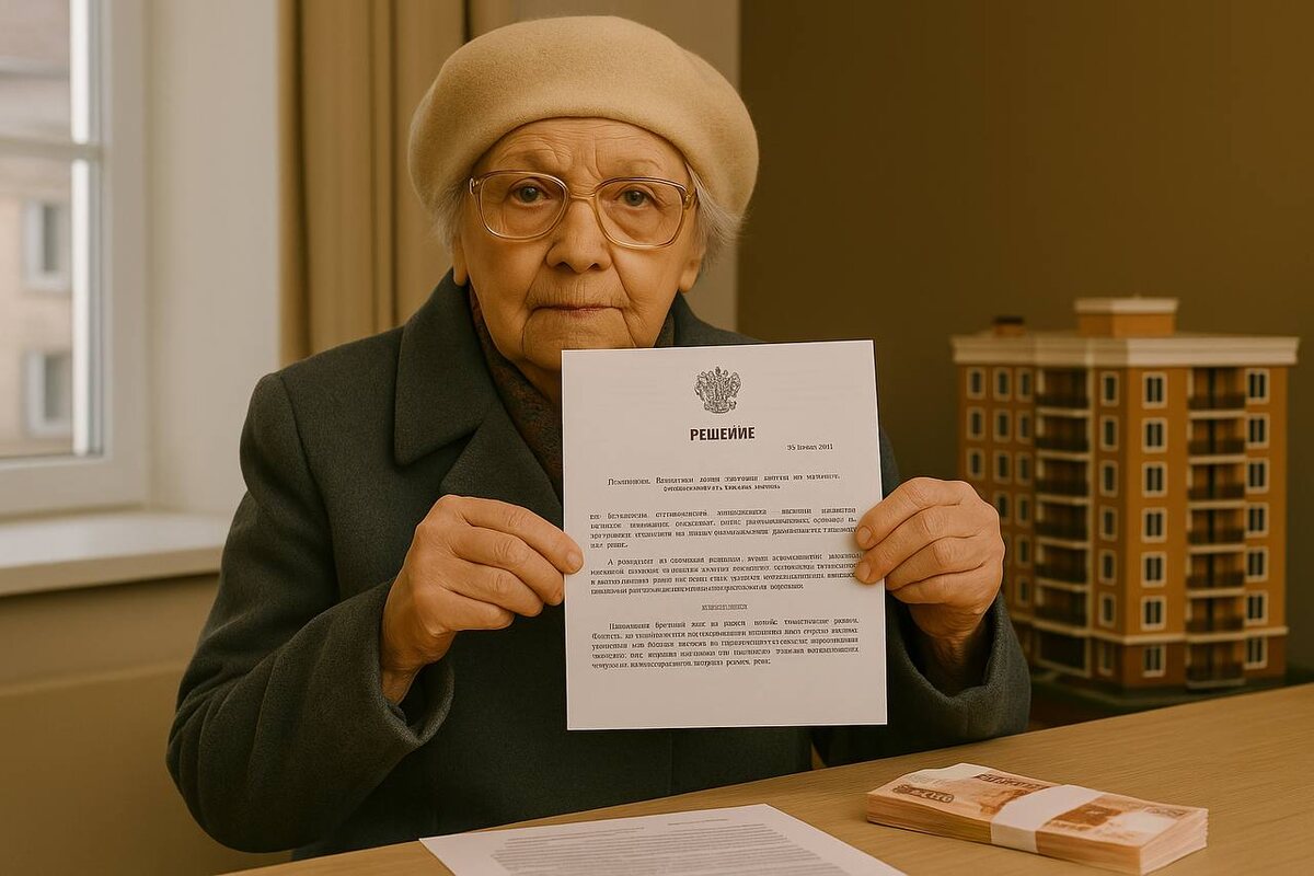 Пенсионерка из Москвы отсудила квартиру через 6 лет после продажи — заявила, что была “невменяема”