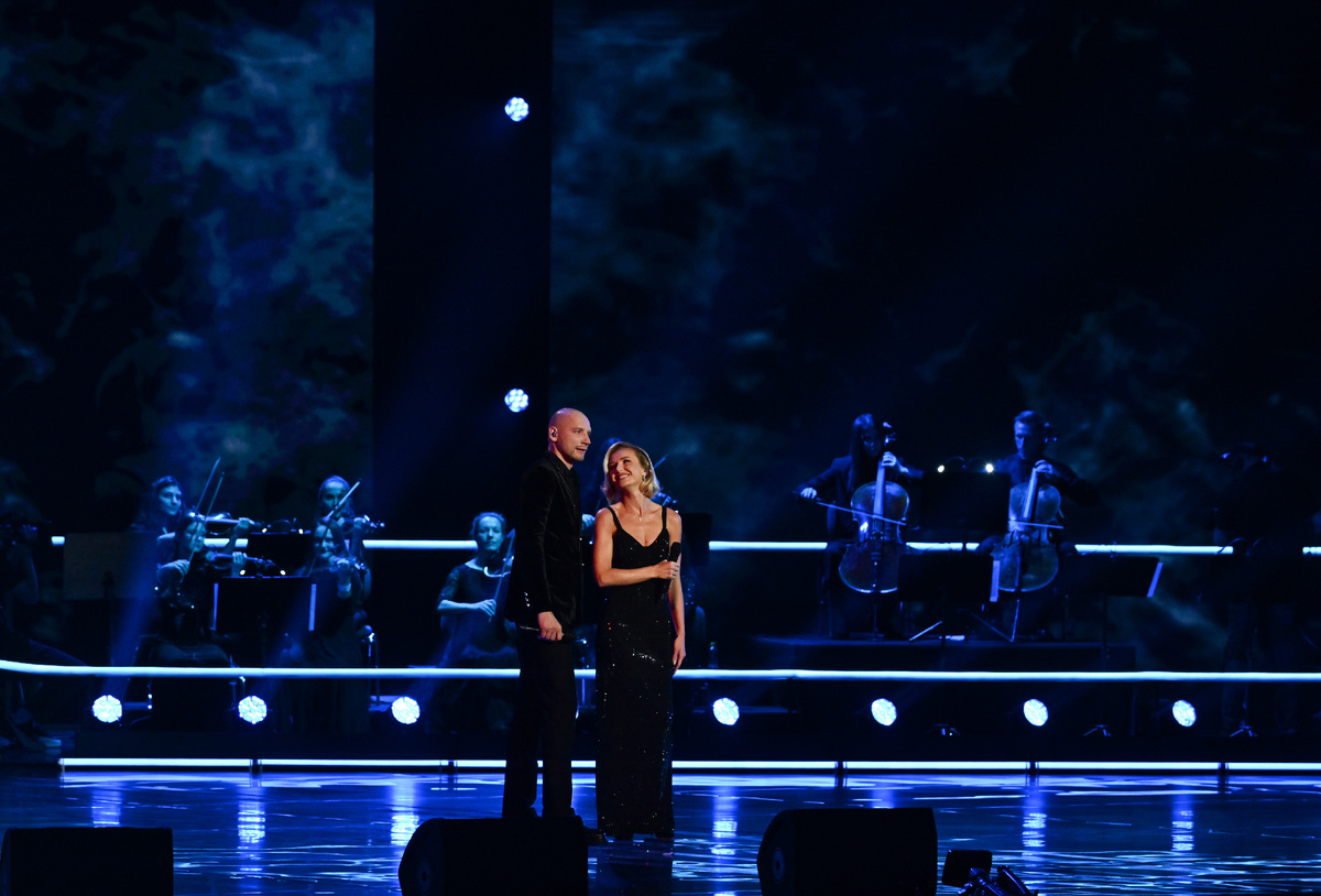 Полина Гагарина и Евгений Курчич