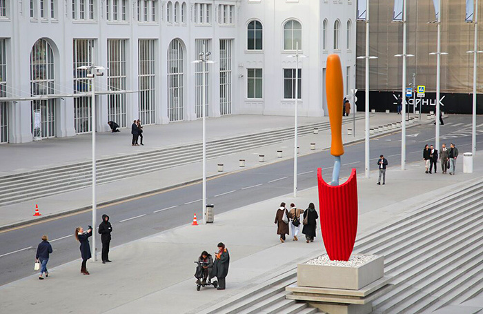    Дом культуры «ГЭС-2» на Болотной набережной.Артур Новосильцев/АГН «Москва»