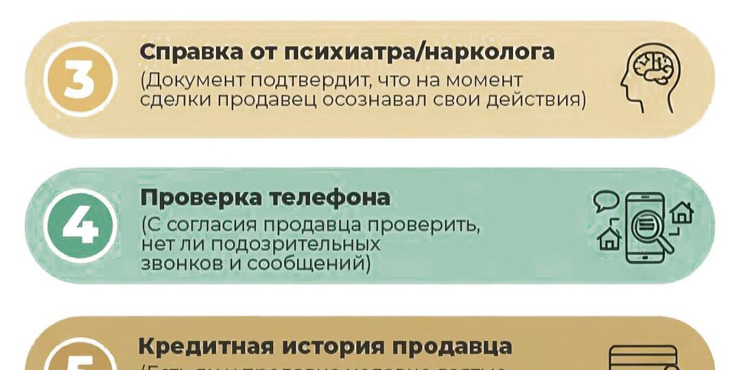 В продолжение, гуляет вот такой чек лист