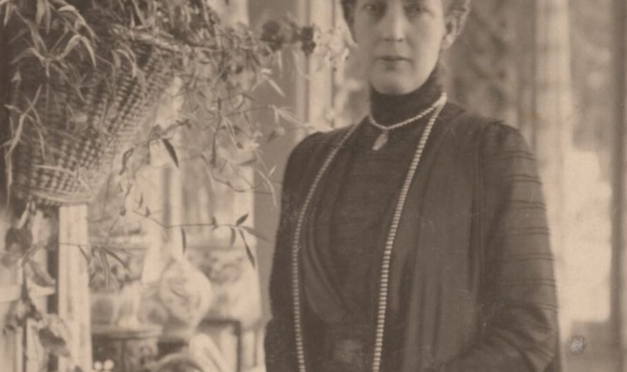 Фотография английской королевы Александры, родной сестры императрицы Марии Федоровны, матери Николая II. Из фондов музея «Новый Иерусалим»