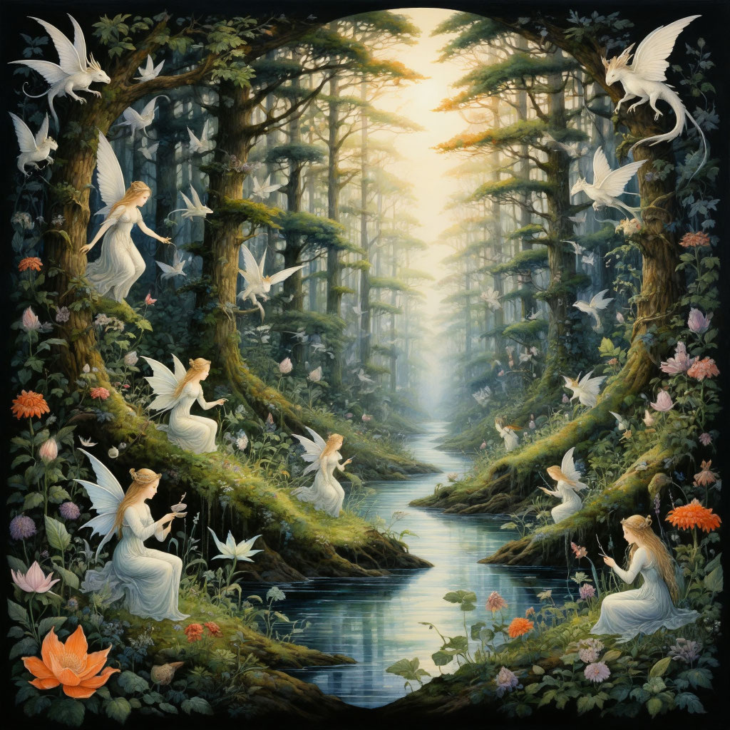 Феи — мифологические существа.