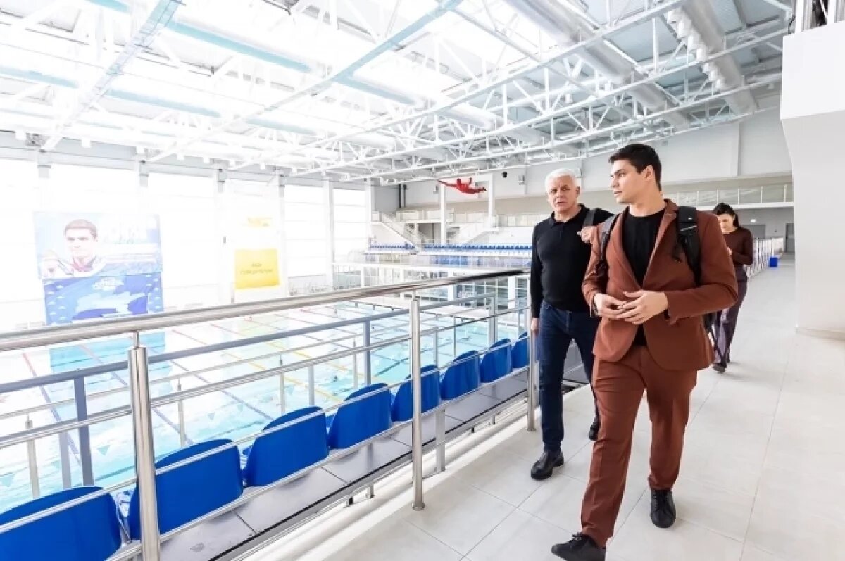    Олимпийский чемпион Евгений Рылов приехал к калининградским детям