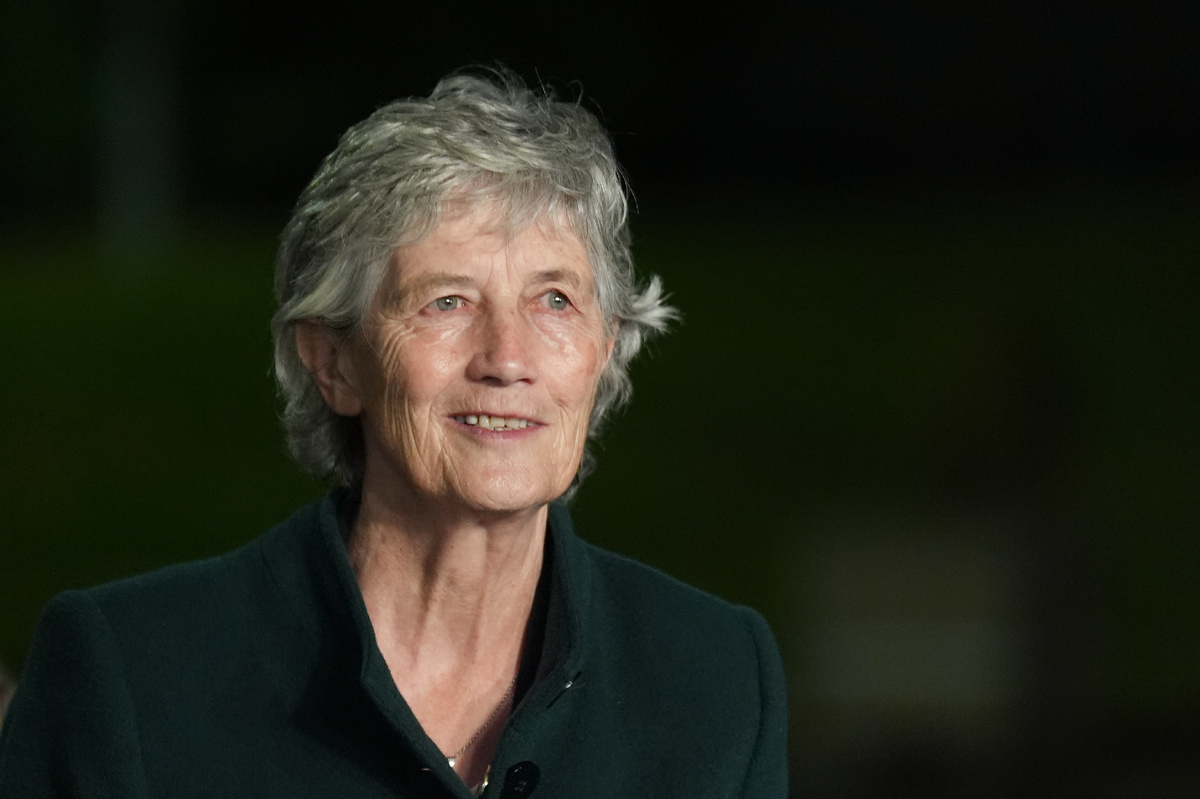 Независимый кандидат на пост президента Ирландии Кэтрин Коннолли