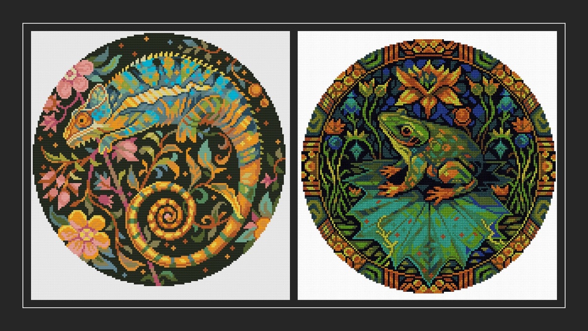 Мои планы на круги от "Мира вышивки"