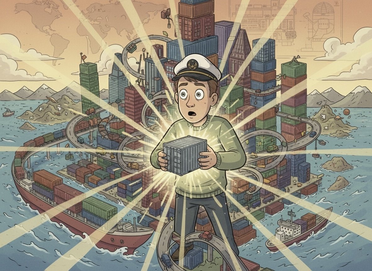 Коробка, которая построила наш мир: Как морской контейнер создал глобальную экономику