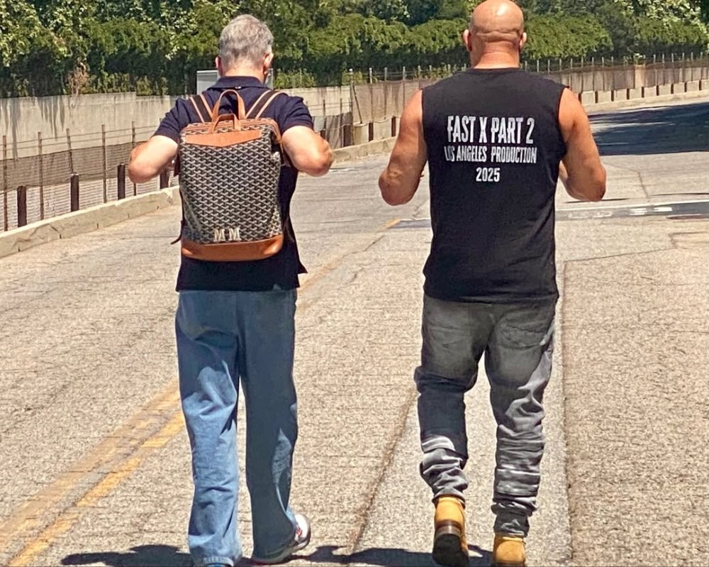     Майкл Мозес и Вин Дизель / Фото: соцсети Вина Дизеля