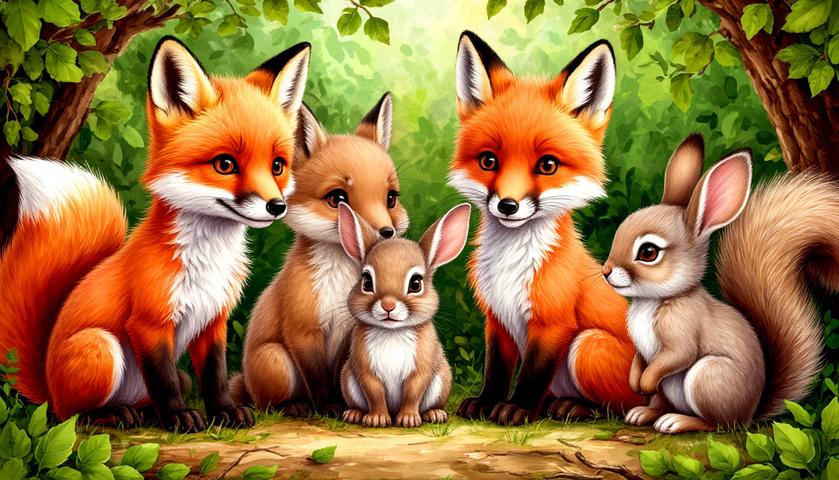 Сказка соответствует ФГОС ДО, обеспечивая интеграцию образовательных областей: речевое, социально-коммуникативное, интеллектуальное и художественно-эстетическое развитие.
На солнечной лесной полянке каждый день звенит смех — это неразлучные друзья, зайчонок Прыгун, лисёнок Рыжик и волчонок Серый, а также их товарищи зайчонок Скок и бельчонок Лёгкий, заняты самым важным делом на свете: они играют! Их игры полны шума, озорства и веселья. Но однажды их беззаботный день нарушила маленькая беда: в кустах они нашли плачущего медвежонка, который заблудился. 
Не раздумывая ни секунды, весёлая компания отправляется в опасный путь через незнакомые части леса, чтобы помочь новому другу найти дорогу домой. Эта история о настоящей дружбе, отваге и о том, что даже самое серьёзное приключение можно превратить в увлекательную игру, если рядом верные товарищи.
