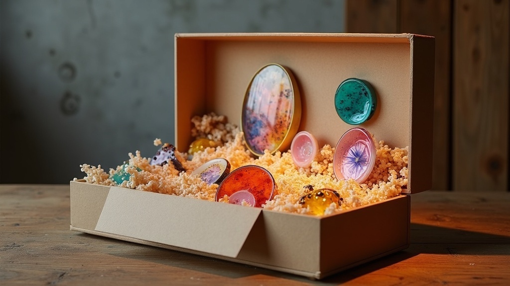    Как упаковать хрупкие элементы для отправки? Узнайте секреты безопасной упаковки декора из смолы и защиты от повреждений по почте России! admin