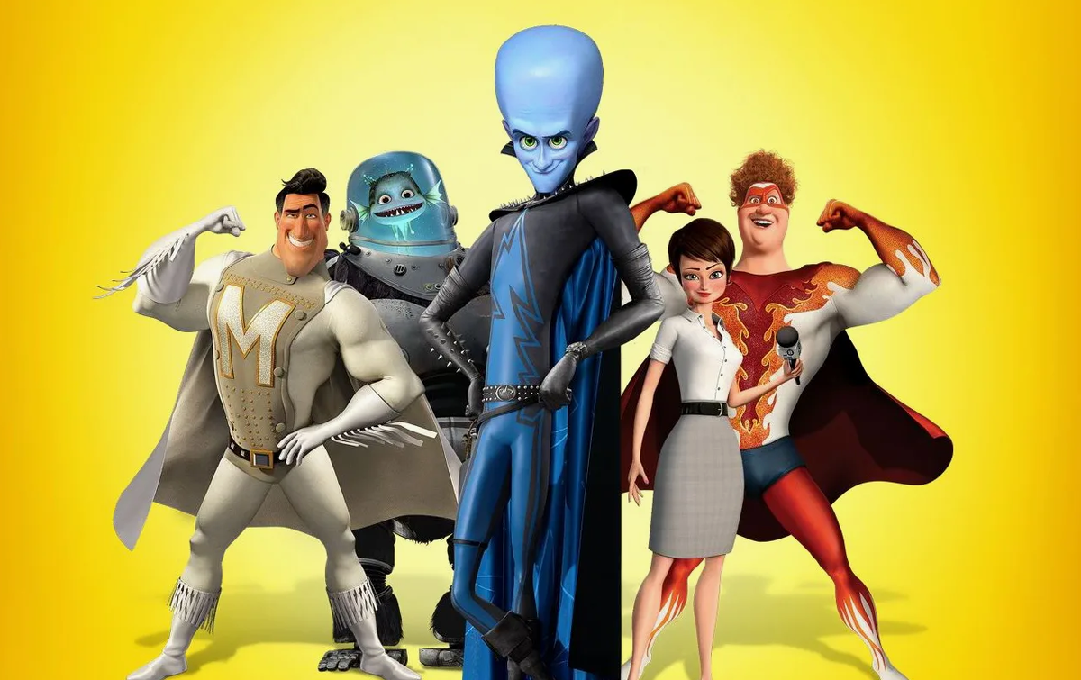 Постер мультфильма Мегамозг.  Источник: en.kinorium.com