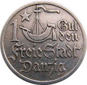 1 гульден 1923 года