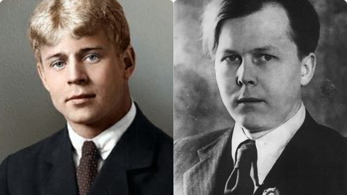 Есенин и тВардовский