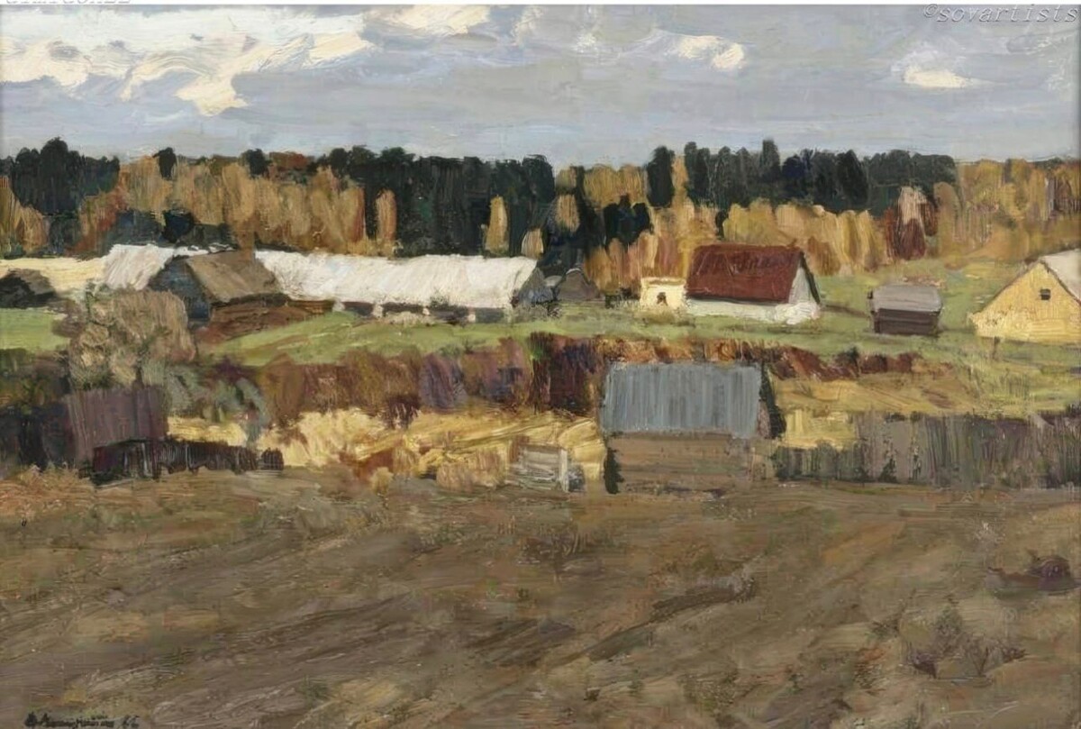 Василий Нечитайло. «Поздняя осень». 1966