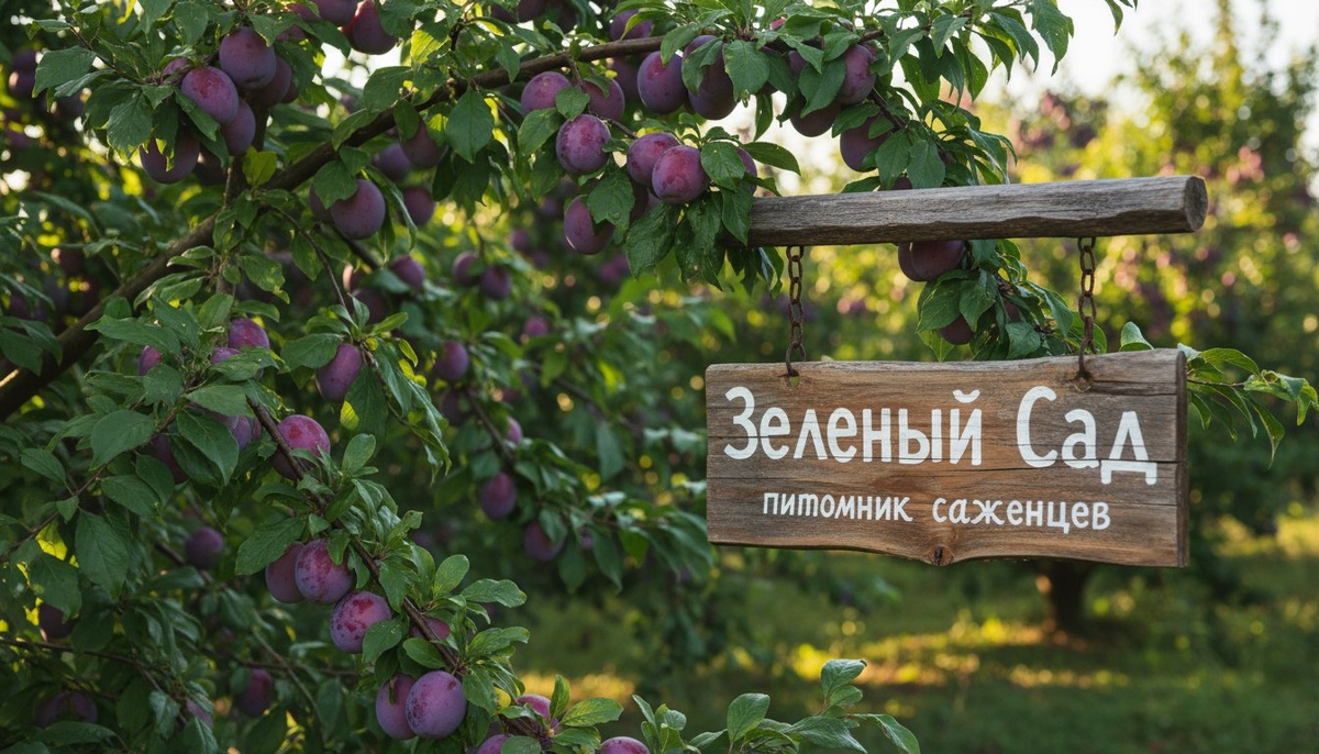 Выбор саженцев сливы в Воронеже.