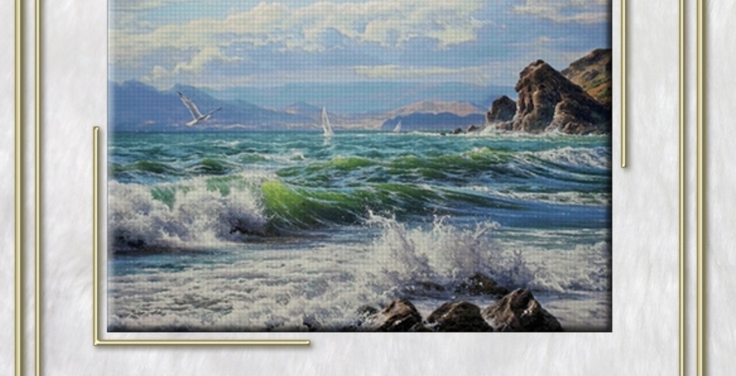 Вышивка крестиком. Собрал первую многоцветку и во сколько она мне обошлась.