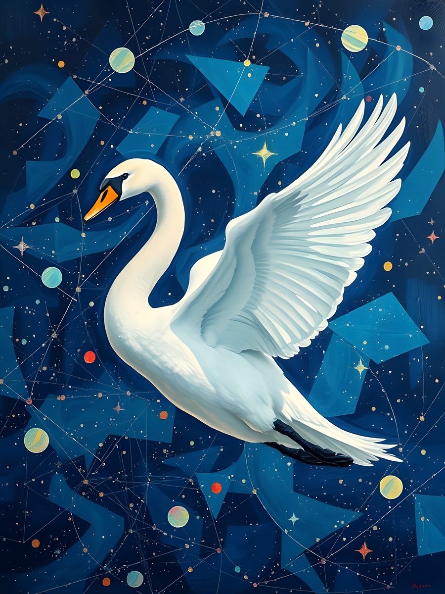 В полёте. Иллюстрация создана с помощью нейросети Flux Schnell.