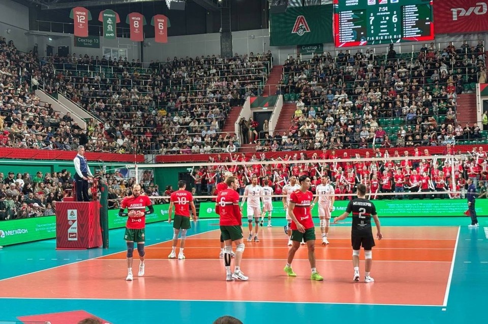    Новосибирский ВК «Локомотив» обыграл «Динамо-Урал» со счётом 3:1 Вадим АЛЕКСЕЕВ