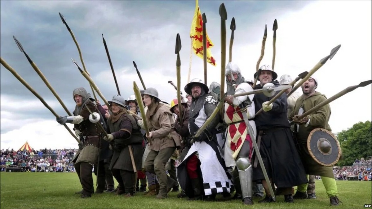 Современные английские реконструкторы.