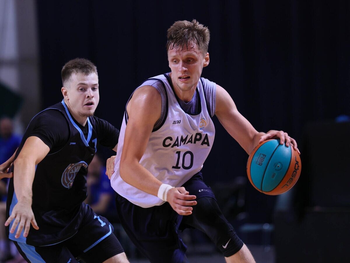    Никита Михайловский в матче за "Самару"© Фото : БК "Самара"