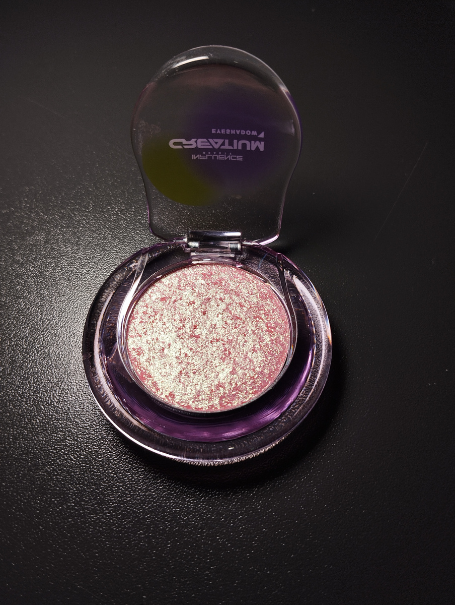 Тени для век INFLUENCE BEAUTY creatium, оттенок 02 Quantum echo стоимостью 729 рублей. 