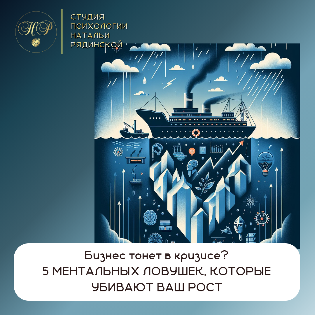 Чек-лист "5 критических ошибок в мышлении, которые топят бизнес в кризис" будет доступен для бесплатного скачивания в канале "Прорыв|Бизнес|Психология|Наталья Рядинская" с 23.10.2025 https://t.me/fenix_wings