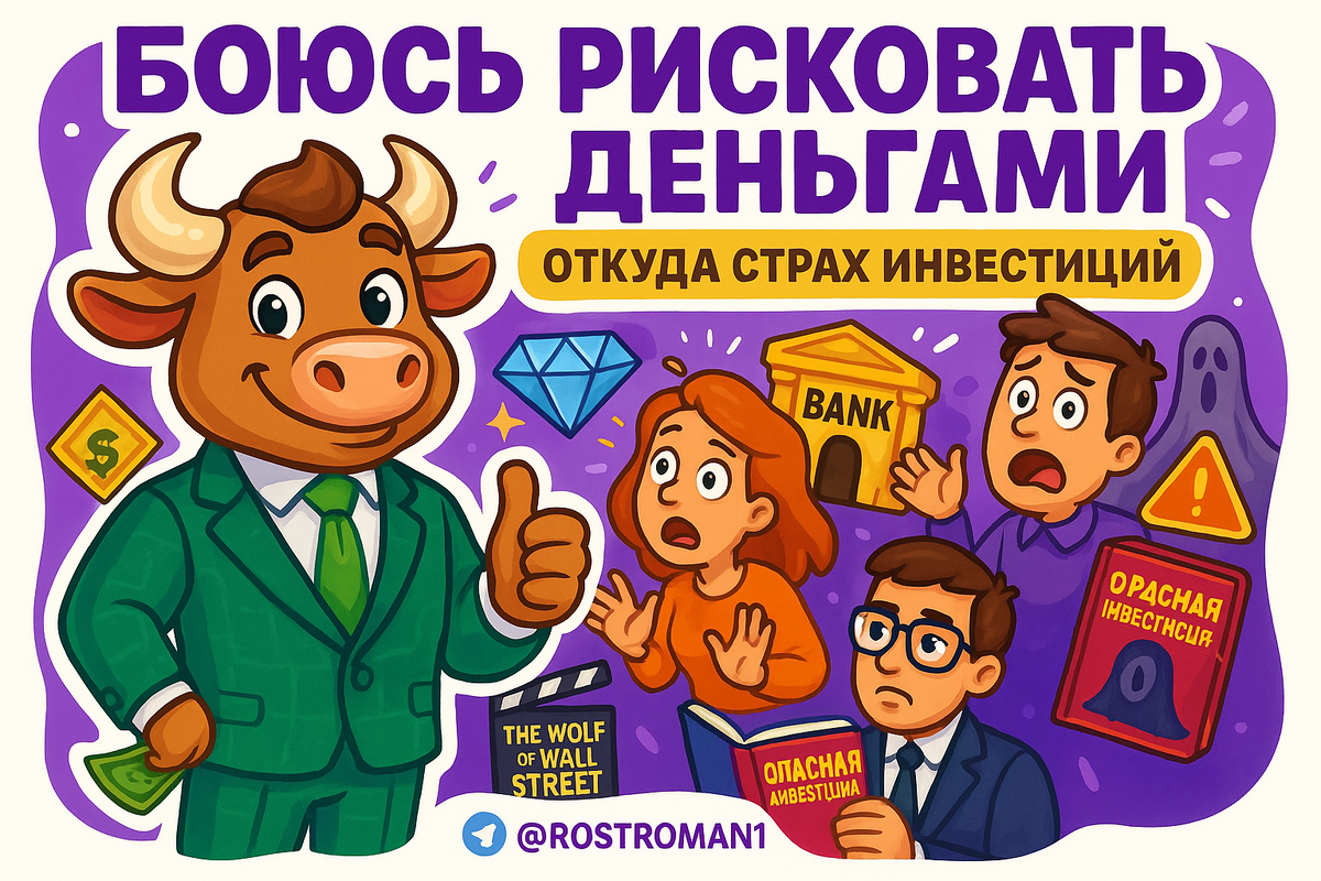    Страх инвестиций: 7 психологических ловушек, которые обнуляют ваш капитал РоСТ | Роман о Системном Трейдинге