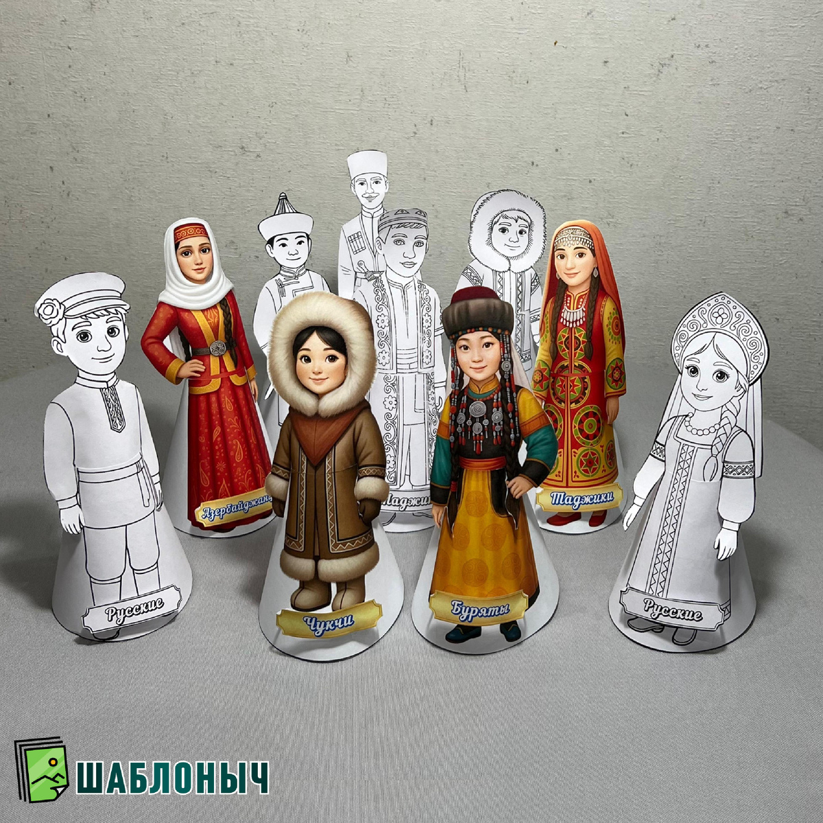 Пример поделок ко «Дню народного единства» 2025