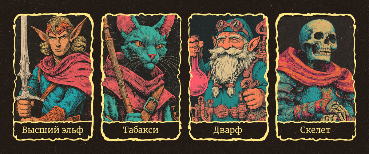 примеры днд персонажей