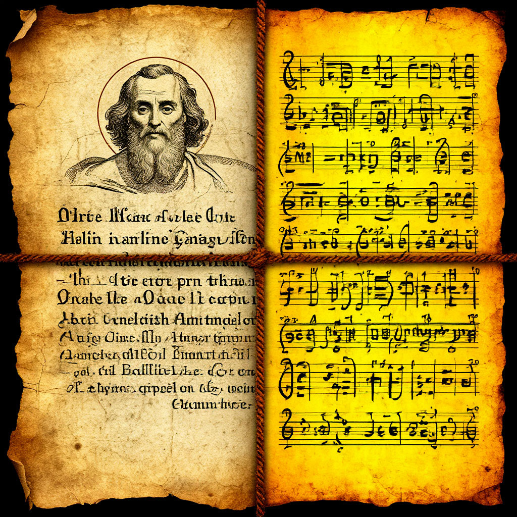 Иллюстрация "Древний и современный шифр" создана сетью Шедеврум