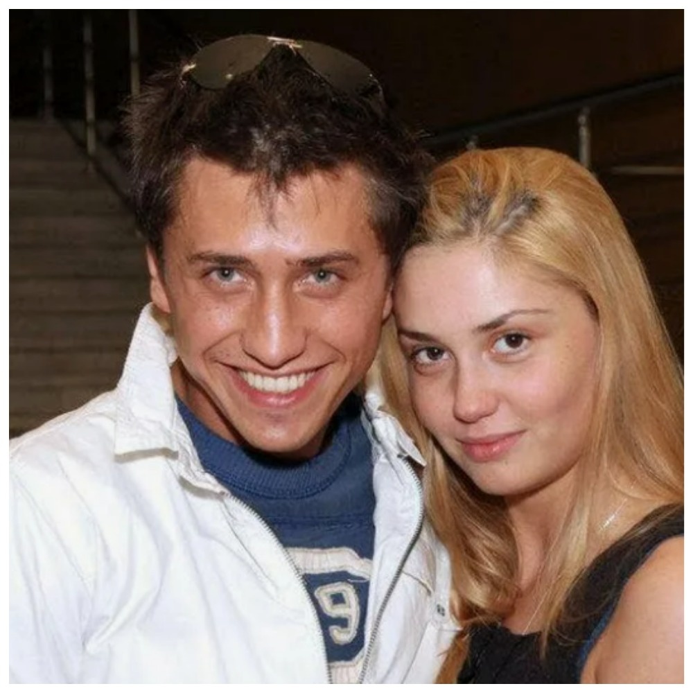 Агата Муцениеце и Павел Прилучный в самом начале отношений