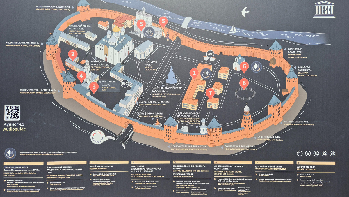 Схема Кремля