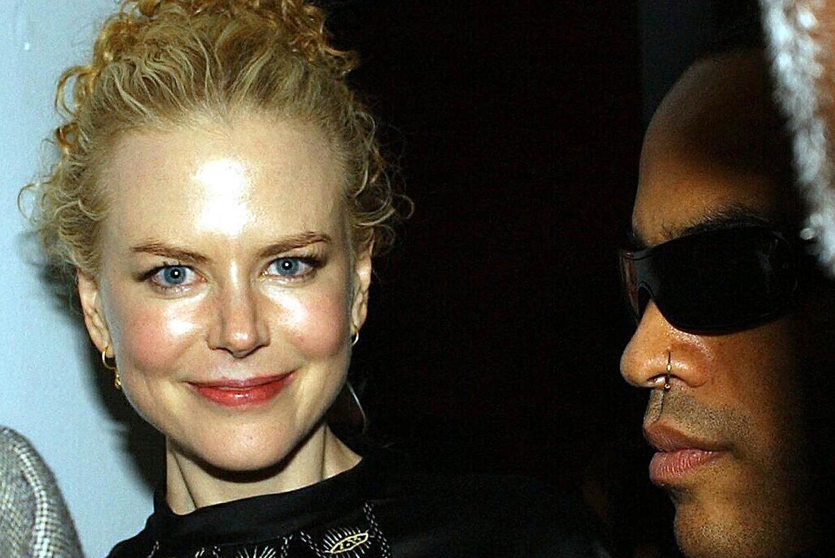    Николь Кидман и Ленни Кравиц во времена первого тура своего романа LEGION-MEDIA