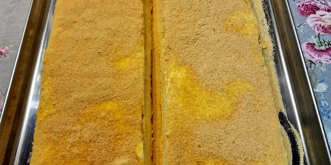 Бисквит для нарезных пирожных🍰🍰🍰