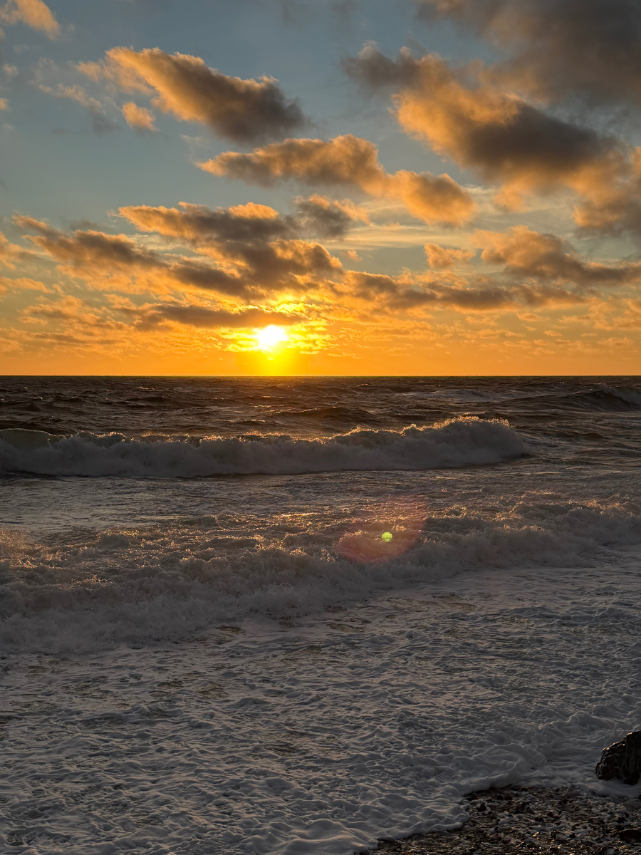 Закат на аметистовом берегу 