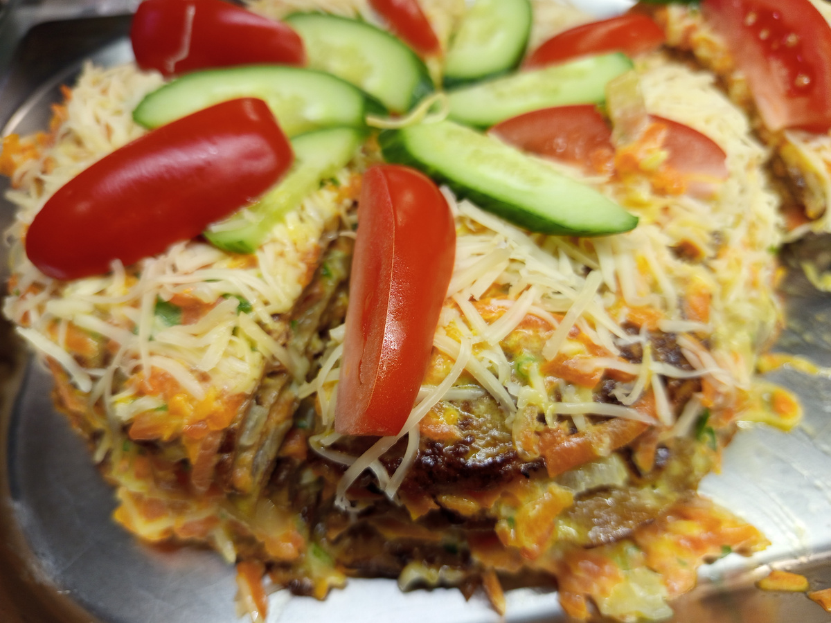 Печёночный торт.